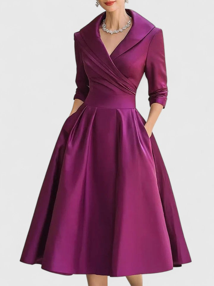 Zyrah | Robe Midi Élégante