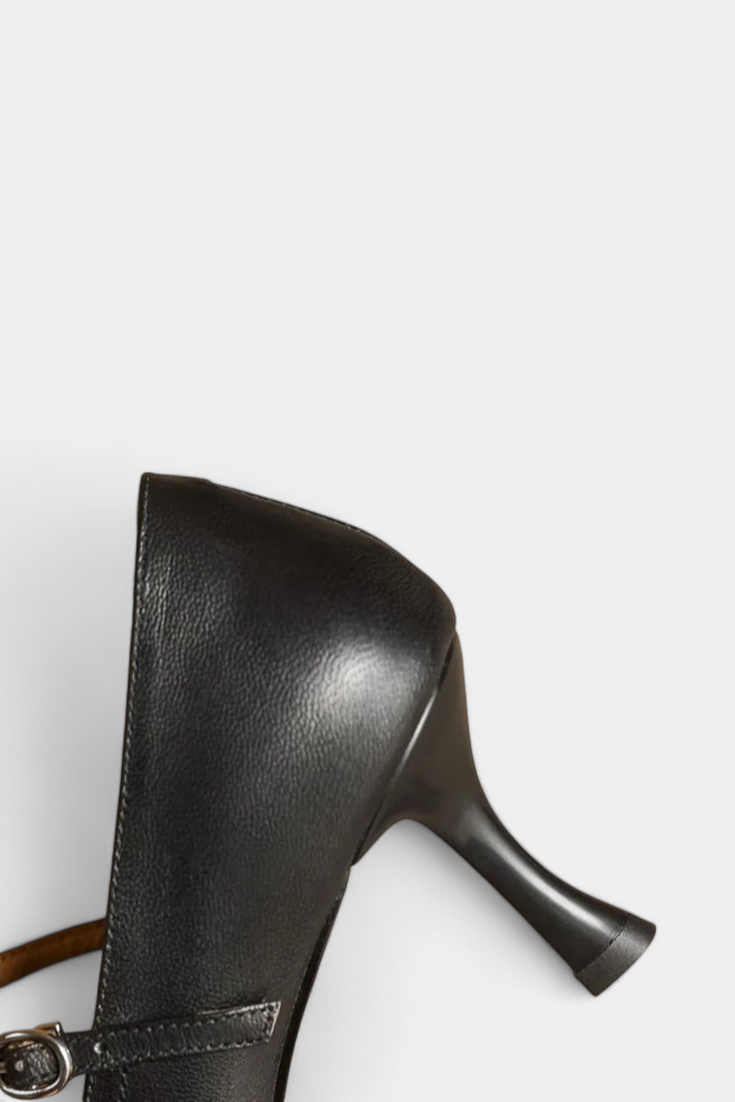 Zulema Talons T-Bar Élégants avec Fini Lisse