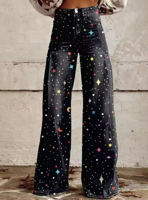 Chloé - Pantalons Boho Vintage Élégants