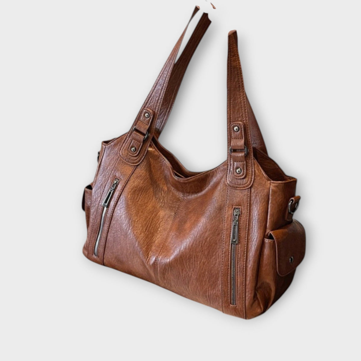 Sac à main en cuir intemporel avec élégance sans effort