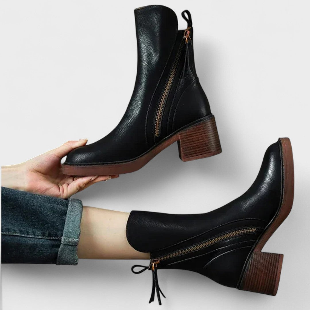 Candela - Bottines orthopédiques en cuir premium