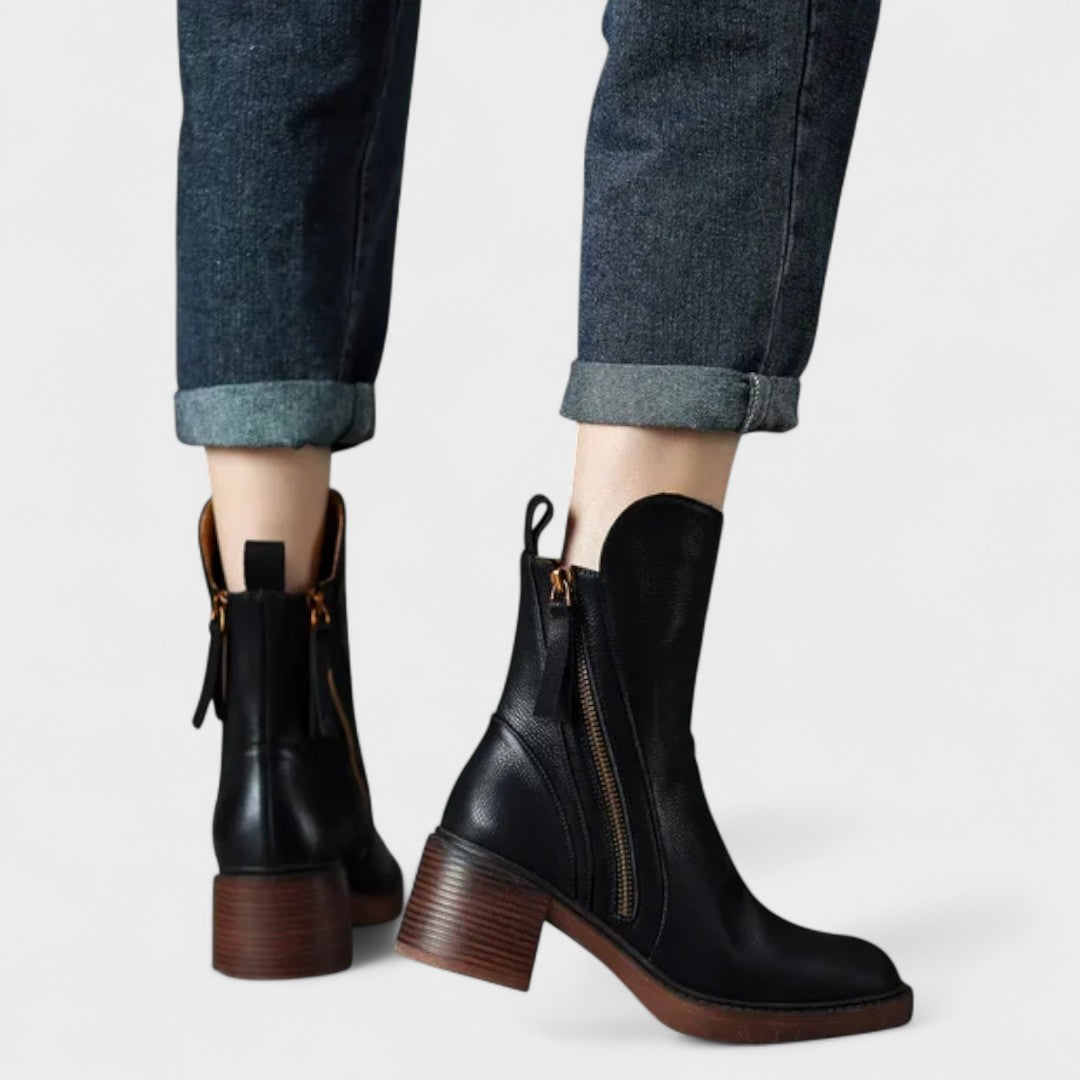 Candela - Bottines orthopédiques en cuir premium
