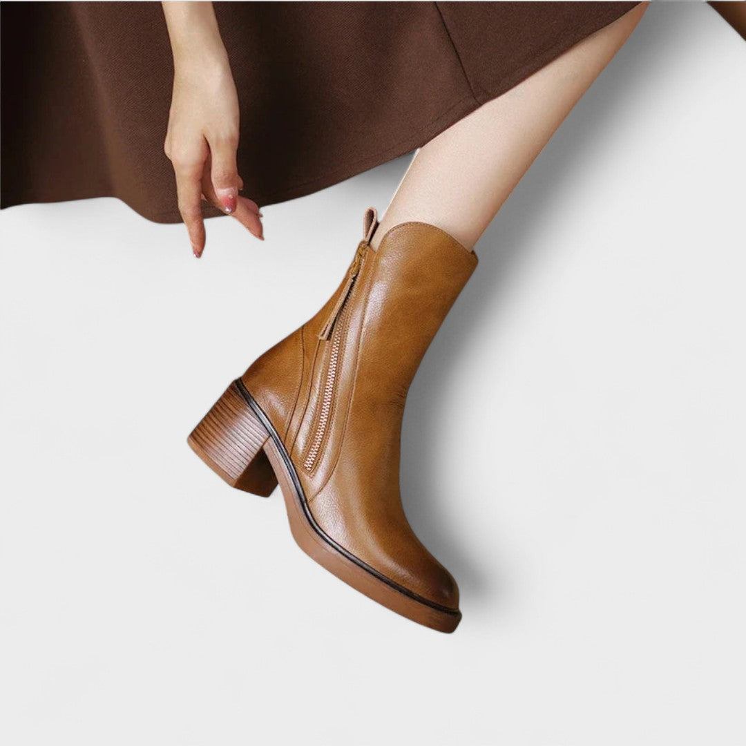 Candela - Bottines orthopédiques en cuir premium