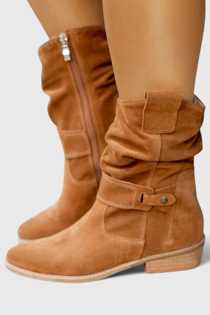 Aira Bottines en Daim Classiques