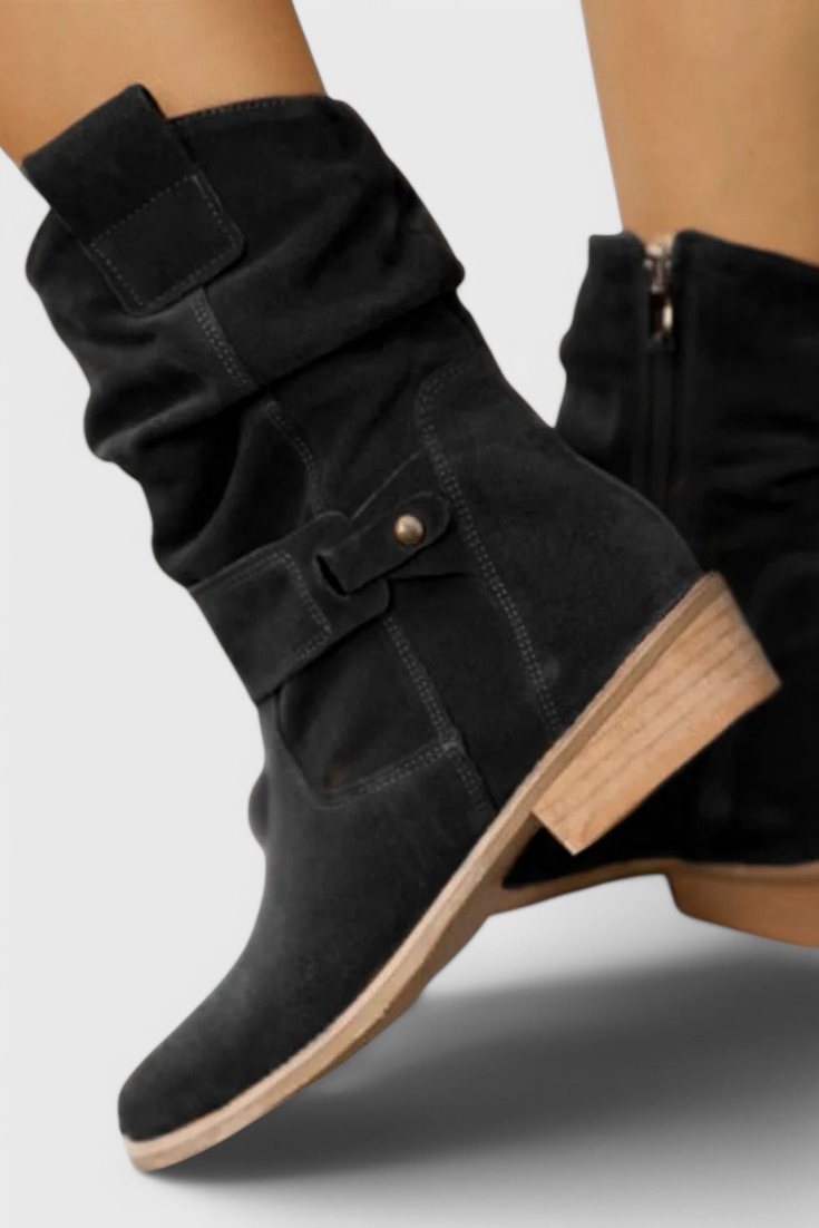 Aira Bottines en Daim Classiques