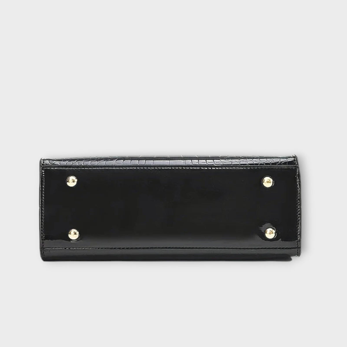 Sac Croco Fait Main Brillant