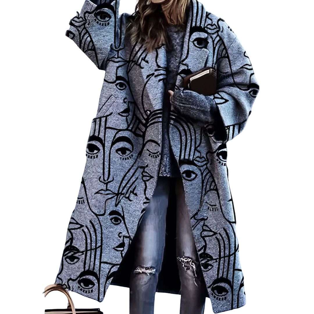 NATALIE | MANTEAU ENVELOPPANT SURDIMENSIONNÉ