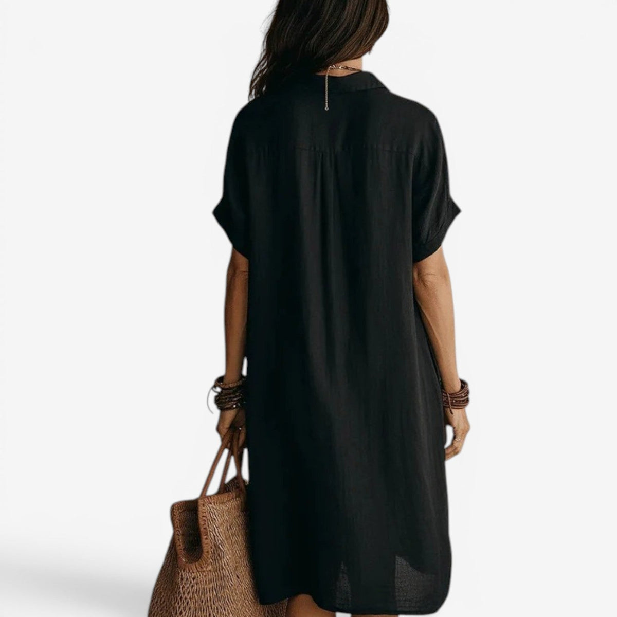 Robe chemise en lin Jenny™