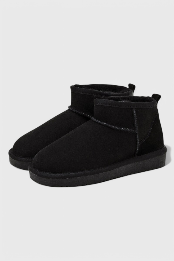 Adelaide Bottes Cheville Doublée en Shearling