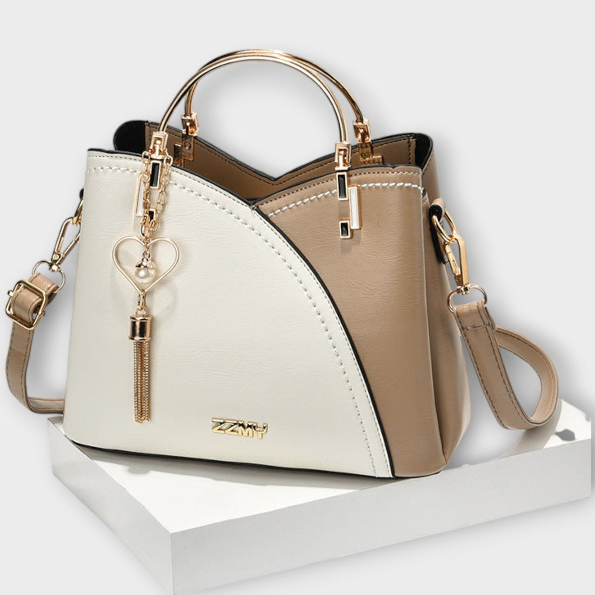 Sac fait main brillant